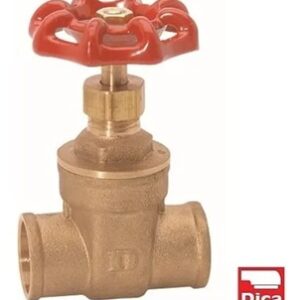 Válvula de compuerta soldable 1" dica