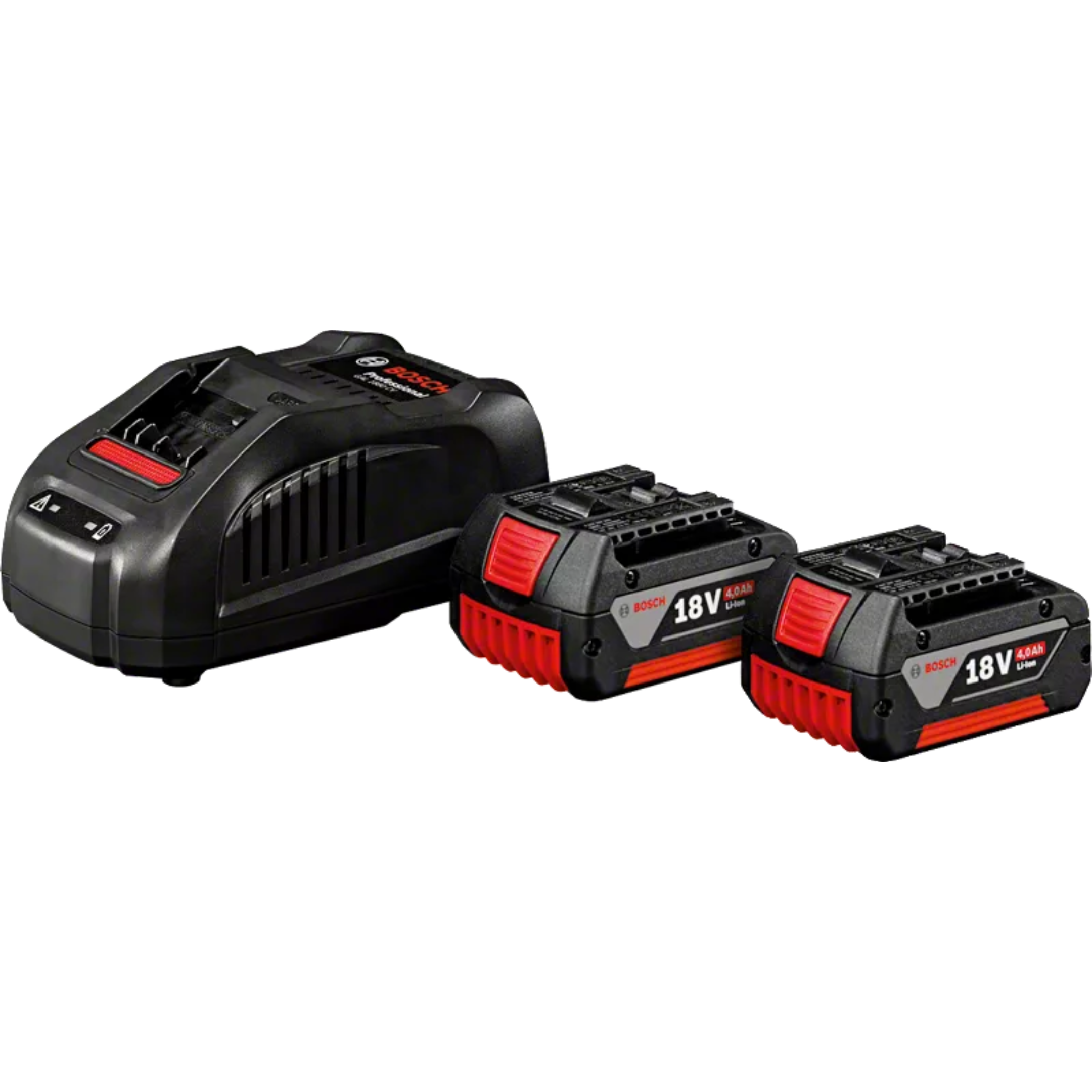 Kit Bosch con 2 Batería GBA 18V 4,0Ah y un Cargador BIVOLT
