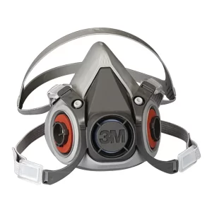 Respirador de media cara talla mediana, 3M, 6200
