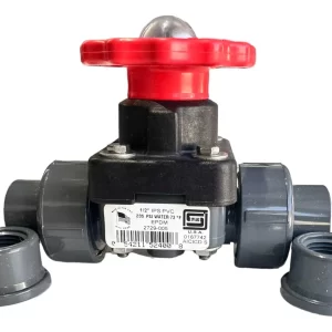 Válvula de diafragma PVC 1/2", 2729-005