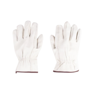 Guante Blanco En Piel De Res Para Electricista