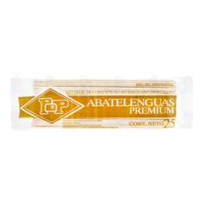 Abatelenguas Premium 25 pzs