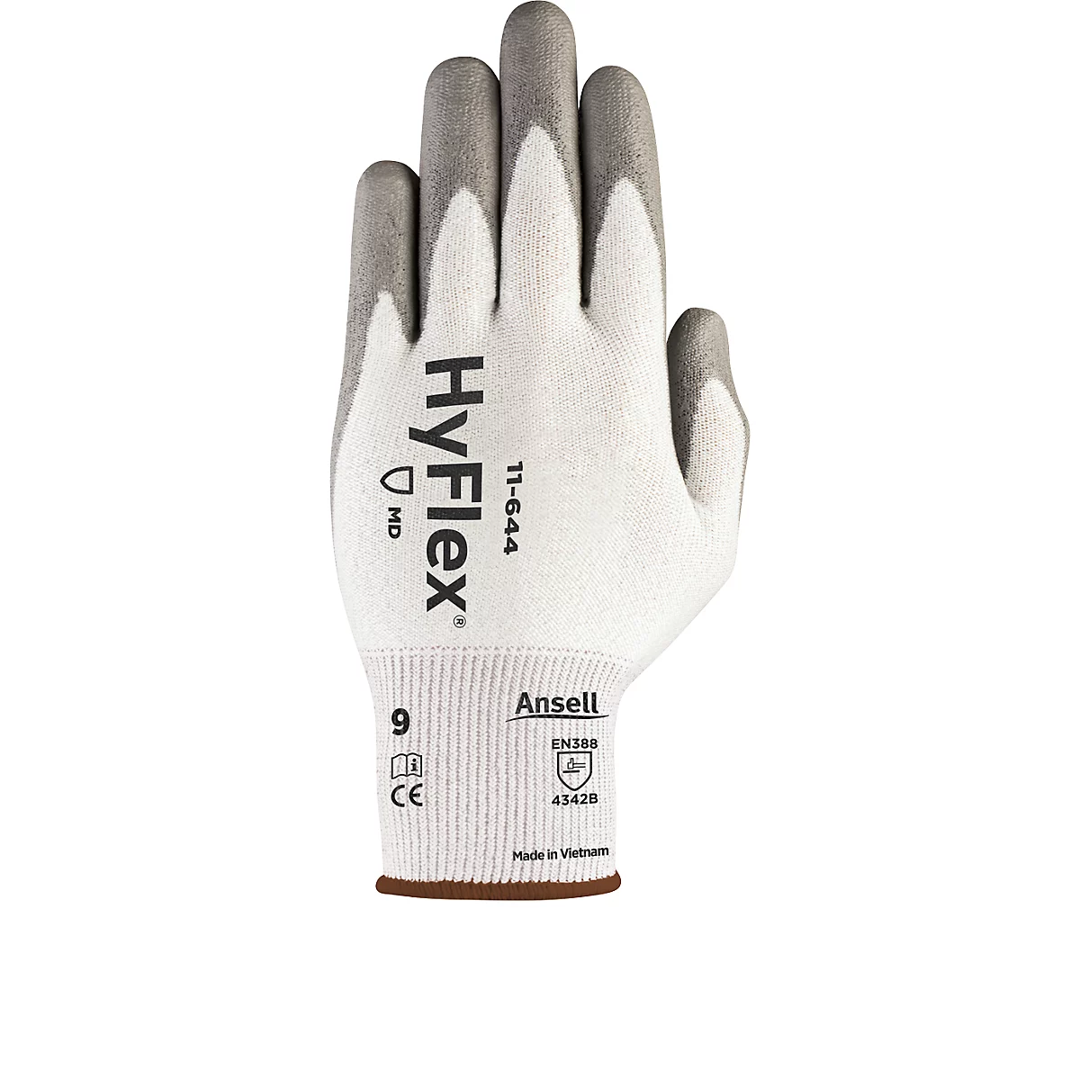 HyFlex™ 11-644Guantes industriales versátiles que combinan protección contra cortes, durabilidad avanzada y destreza.