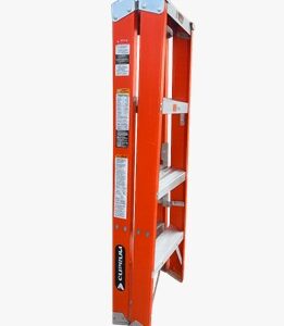 Escalera de tijera doble de fibra de vidrio-Codigo: 530-04